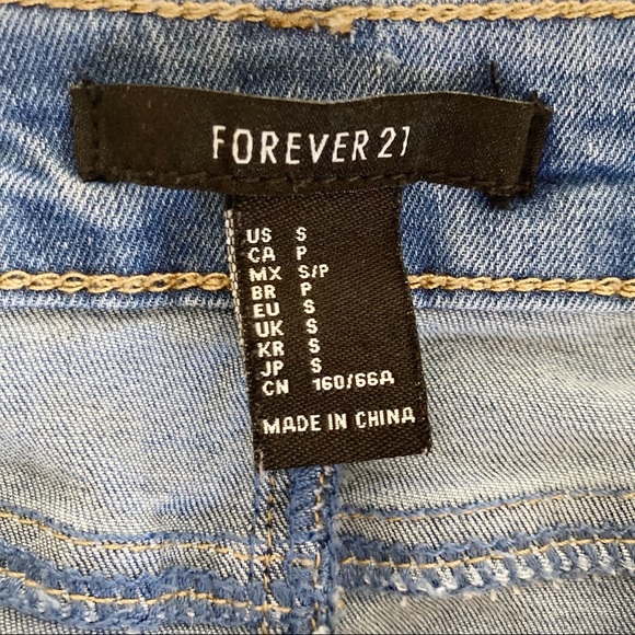 Forever 21 Stretch Denim Skirt - Picture 3 of 10